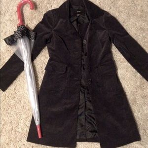 Marc Jacobs corduroy black coat